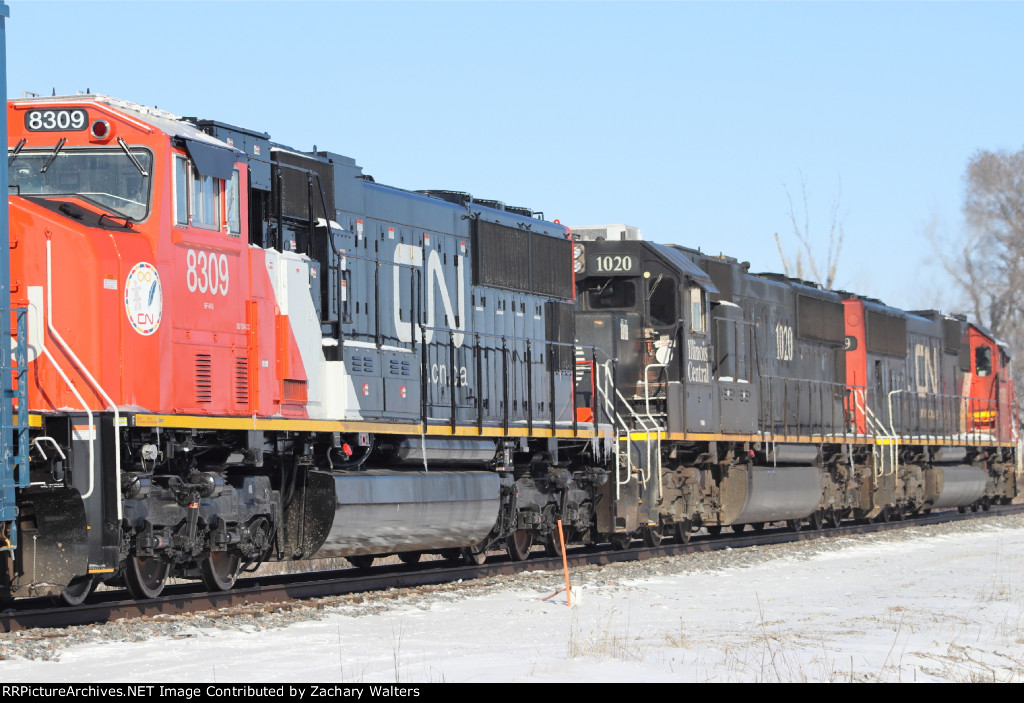 CN 8309 SD75IACC